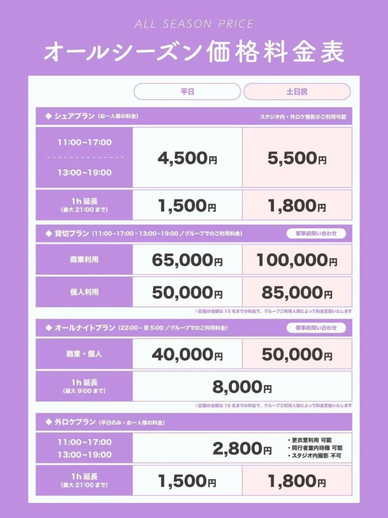2027料金表